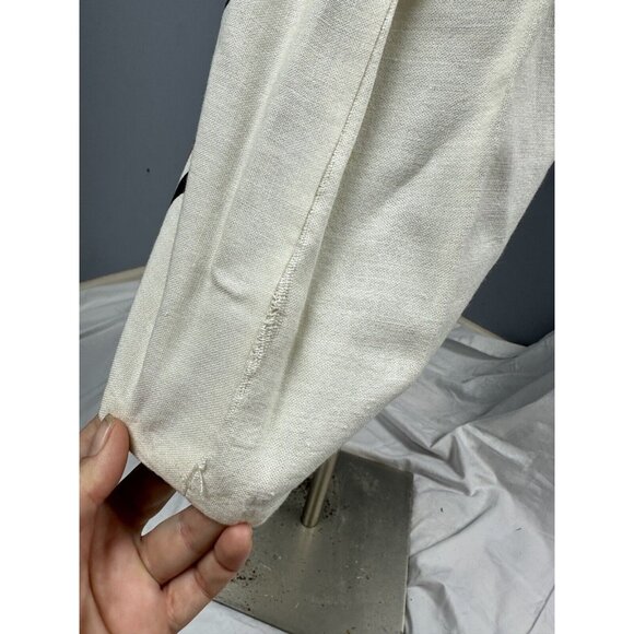 Vtg Royal Miss Fashion Rayon Floral Shift Dress Cream Red Gray Pullover Sz 13-14 - Picture 14 of 16